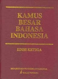 Image of Kamus besar bahasa Indonesia : edisi ketiga