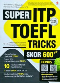 Image of Super ITP TOEFL Tricks Skor 600++